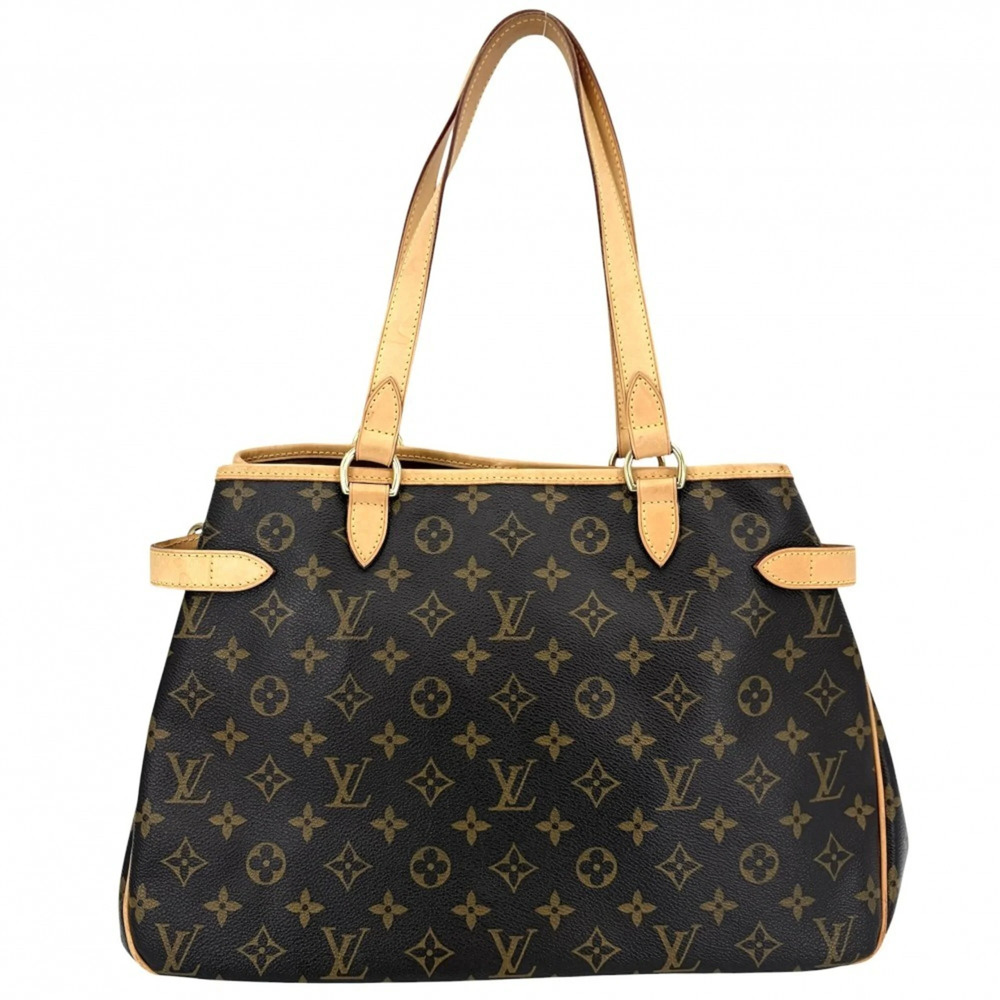 LOUIS VUITTON Brown Monogram Canvas Tote Bag